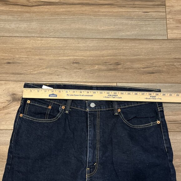 Men's Levis 550 Relaxed Fit Denim Jeans Size 40x30 Blue Modern Cotton Red Tab - Picture 4 of 13